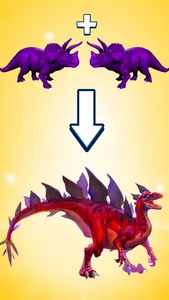 Mix Merge Dragon Epic War Game screenshot 1