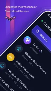 Luffa:Secure Encrypted Chat screenshot 1