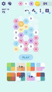 2048 Color Block Number Match screenshot 2