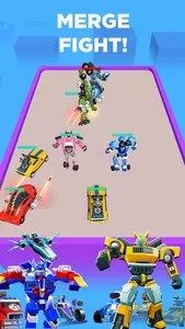 Merge Robot Master: Car Games screenshot 5
