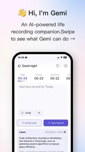 Gemi: AI Journal & Life Diary screenshot 0