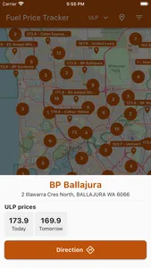 Fuel Price Tracker - Perth, WA screenshot 1