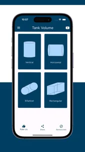 Tank Volume Calculator App screenshot 0