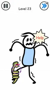 Help Me: Stricky Story screenshot 0