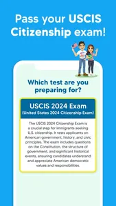 US Citizenship Test 2025 Pass screenshot 0