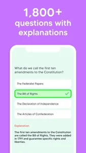 US Citizenship Test 2025 Pass screenshot 1