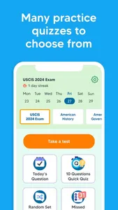 US Citizenship Test 2025 Pass screenshot 4