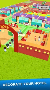 Hotel Dash - Idle Tycoon Game screenshot 0