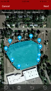 GPS Area Measurements screenshot 1