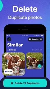 Clearo - Swipe Photo Clean AI screenshot 1