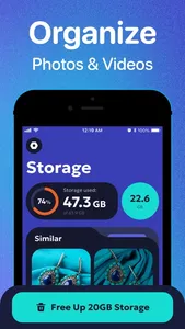 Clearo - Swipe Photo Clean AI screenshot 2