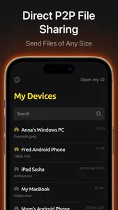 Chicken App: Files Transfer screenshot 1