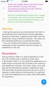 Muscles Exercises screenshot 3