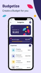 Smart Budget Planner & Tracker screenshot 1