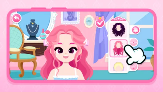 K-pop Princess Dress Up Game screenshot 1