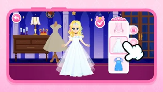 K-pop Princess Dress Up Game screenshot 3