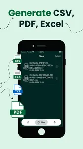 Get contact Backup: vCard, CSV screenshot 3