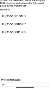 Troodon OBD screenshot 0