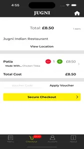 Jugni Indian Restaurant screenshot 3