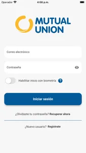 Billetera Mutual Union screenshot 0