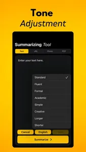 Summarize: AI Text Summarizer screenshot 3