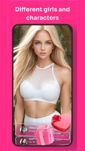 Viky AI Girlfriend Chat Games screenshot 1