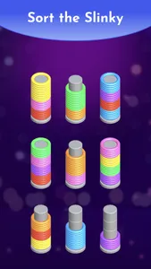 Slinky Sort Puzzle screenshot 2