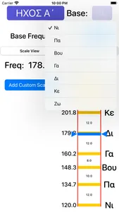 Byzantine Tuner screenshot 2