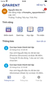OLM Phụ huynh screenshot 1