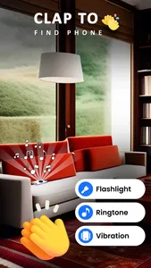 Phone Finder by Clap and Flash screenshot 1