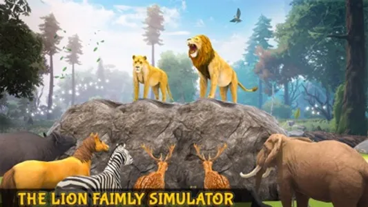 Lion Simulator - Animal Games screenshot 2