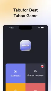 Tabufor - House Party Game screenshot 3