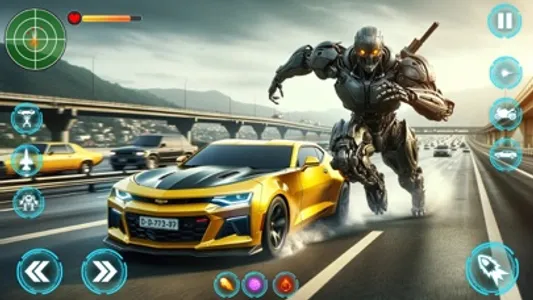 Robot Game - Car War 3D screenshot 2