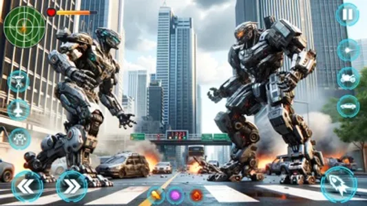 Robot Game - Car War 3D screenshot 3