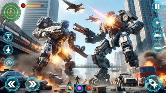 Robot Game - Car War 3D screenshot 4