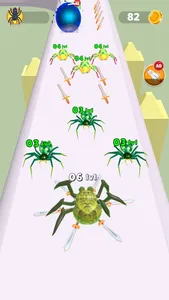 Spider Evolution: Running Game screenshot 0