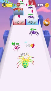 Spider Evolution: Running Game screenshot 3
