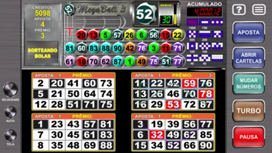 Megaball Video Bingo screenshot 0