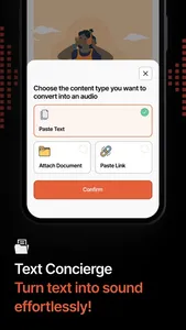Tell Me - Turn texts to audio screenshot 1