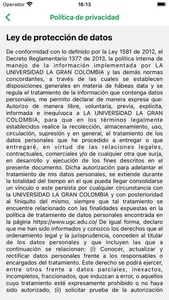 Carnet U La Gran Colombia screenshot 5