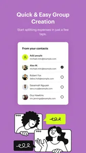 SplitX - Manage Group Expenses screenshot 1