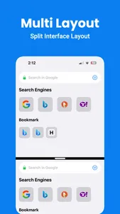 Private Web Browser - Dual screenshot 3