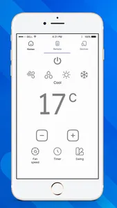 AC smart remote control screenshot 1