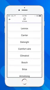 AC smart remote control screenshot 3
