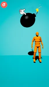 Break Ragdoll Bones 3D screenshot 1