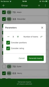 Teams Generator screenshot 0