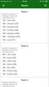 Teams Generator screenshot 2