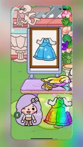 Toca Boca fashion design ideas screenshot 1