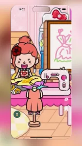 Toca Boca fashion design ideas screenshot 2