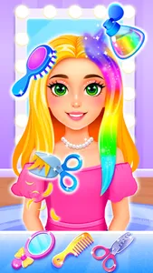 Hair Salon Games for Kids 2-5 screenshot 1